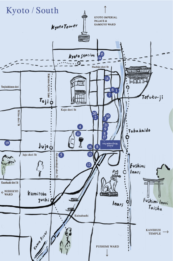 Surrounding map